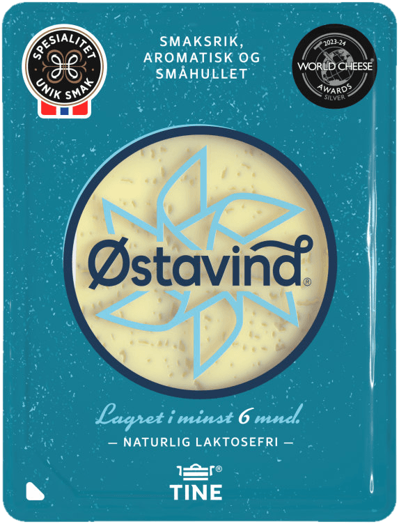 Østavind Ost skivet 150g Tine