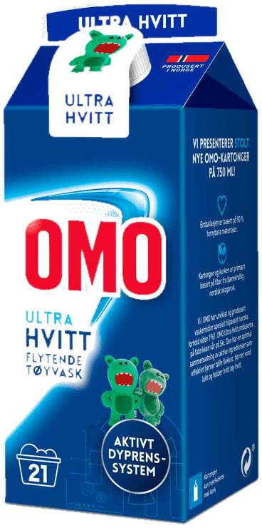 Omo Ultra Hvitt Flytende 750ml