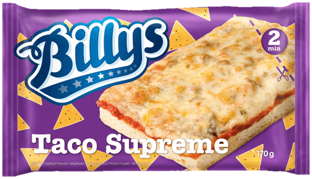 Billy Pan Pizza Taco Supreme 170g