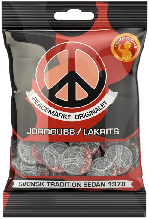Peacemerke Jordbær&Lakris 80g Jamtgott