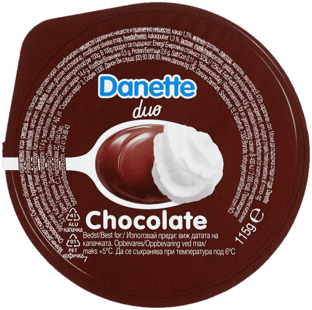 Sjokoladepudding 115g Danette