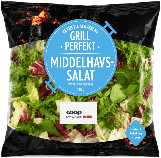 Coop spiseklar salat