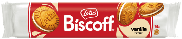 Biscoff Kjeks Sandwich Vanilje 150g Lotus
