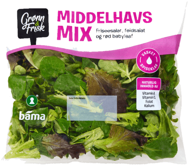 Middelhavs Mix 100g Grønn&Frisk
