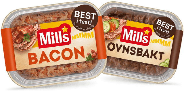 Mills ovsnbakt leverpostei