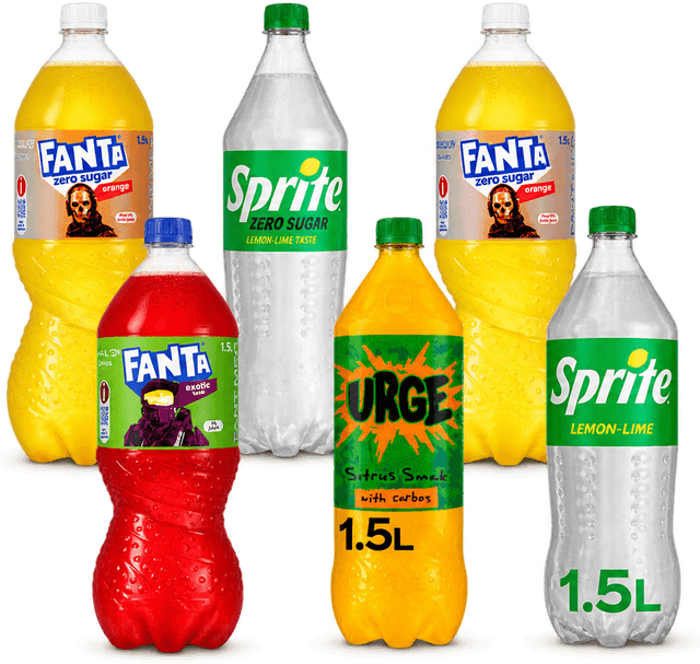 Urge, sprite og fanta